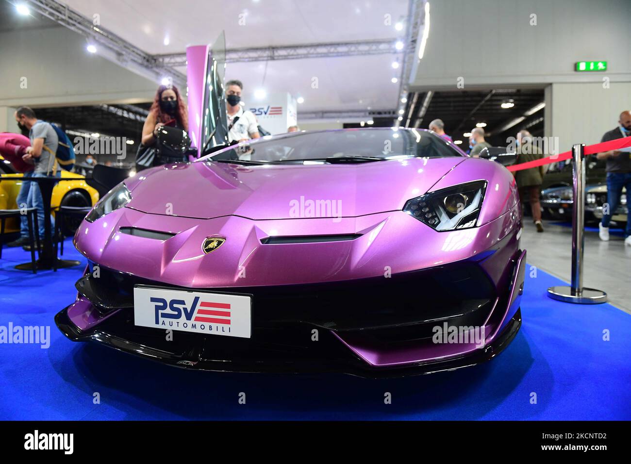 Automobilausstellung auf der Autoklassica, jährliche Messe in Fiera Milano Rho, in Rho, Mailand, Italien, 1. Oktober 2021 (Foto: Andrea Diodato/NurPhoto) Stockfoto