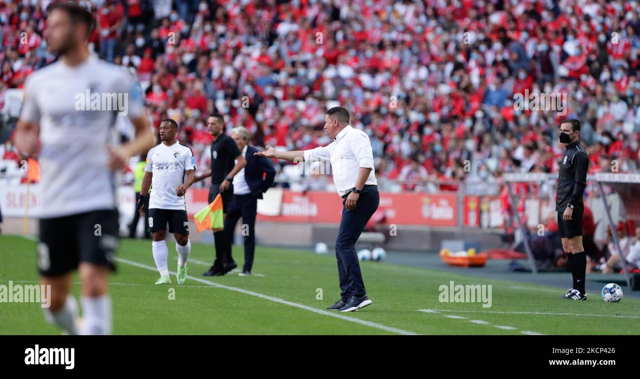 Paulo Sergio von Portimonense SC während des Liga Portugal Bwin-Spiels zwischen SL Benfica und Portimonense SC im Estadio da Luz am 3. Oktober 2021 in Lissabon, Portugal. (Foto von Paulo Nascimento/NurPhoto) Stockfoto