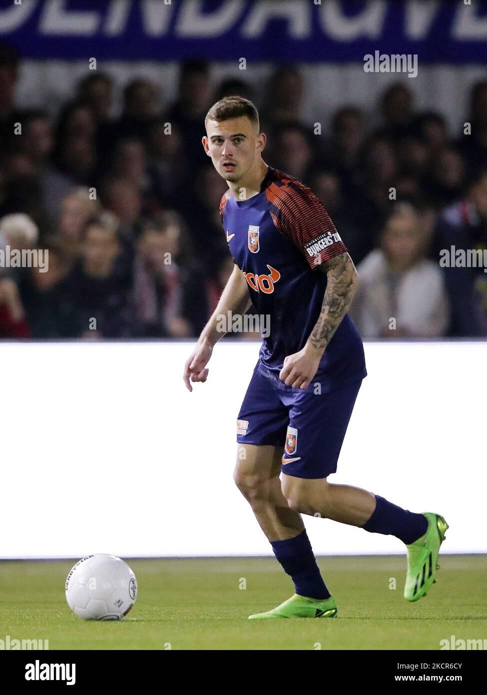 Werkendam - Kacper Kolowski von Vitesse während des Toto KNVB Cup Spiels zwischen Kozak Boys und Vitesse im Sportpark de Zwaaier am 19. Oktober 2022 in Werkendam, Niederlande. ANP | Niederländische Höhe | BART STOUTJEDIJK Stockfoto