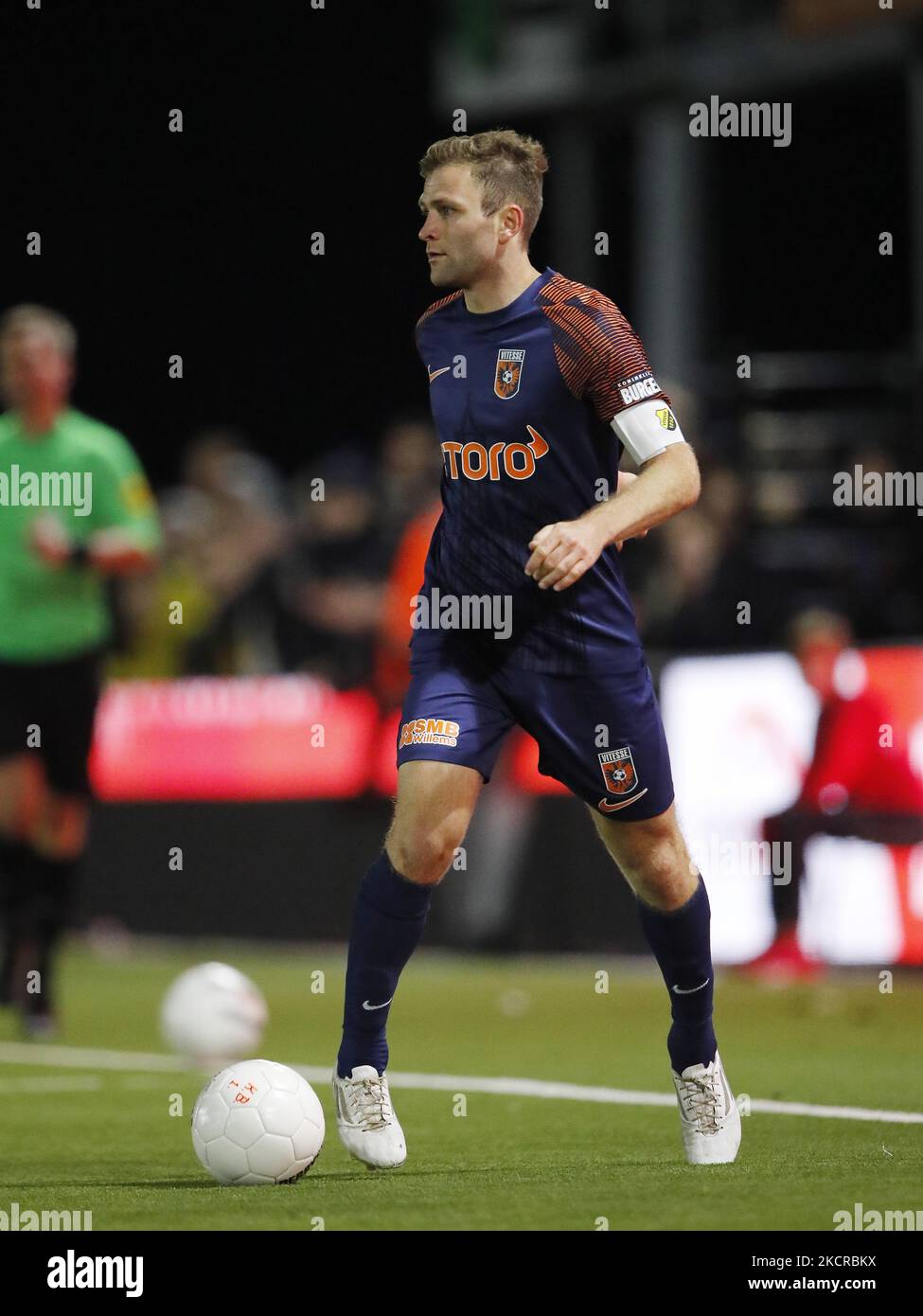 Werkendam - Sondre Tronstad von Vitesse während des Toto KNVB Cup Spiels zwischen Kozak Boys und Vitesse im Sportpark de Zwaaier am 19. Oktober 2022 in Werkendam, Niederlande. ANP | Niederländische Höhe | BART STOUTJEDIJK Stockfoto