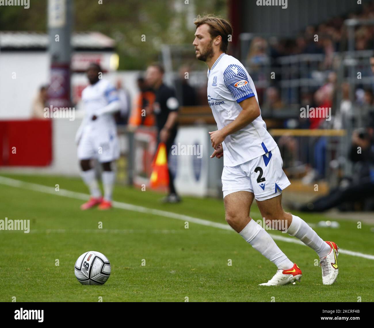 Rob Howard von Southend United während der National League zwischen Dagenham und Redbridge Southend United am 23.. Oktober 2021 im Chigwell Construction Stadium Victoria Road, Dagenham, Großbritannien (Foto by Action Foto Sport/NurPhoto) Stockfoto