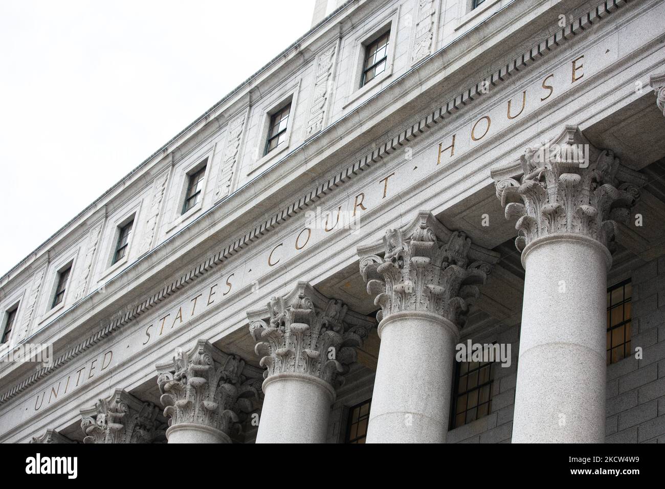 Das Thurgood Marshall United States Courthouse am 40 Foley Square, New York City. (Foto von Karla Ann Cote/NurPhoto) Stockfoto