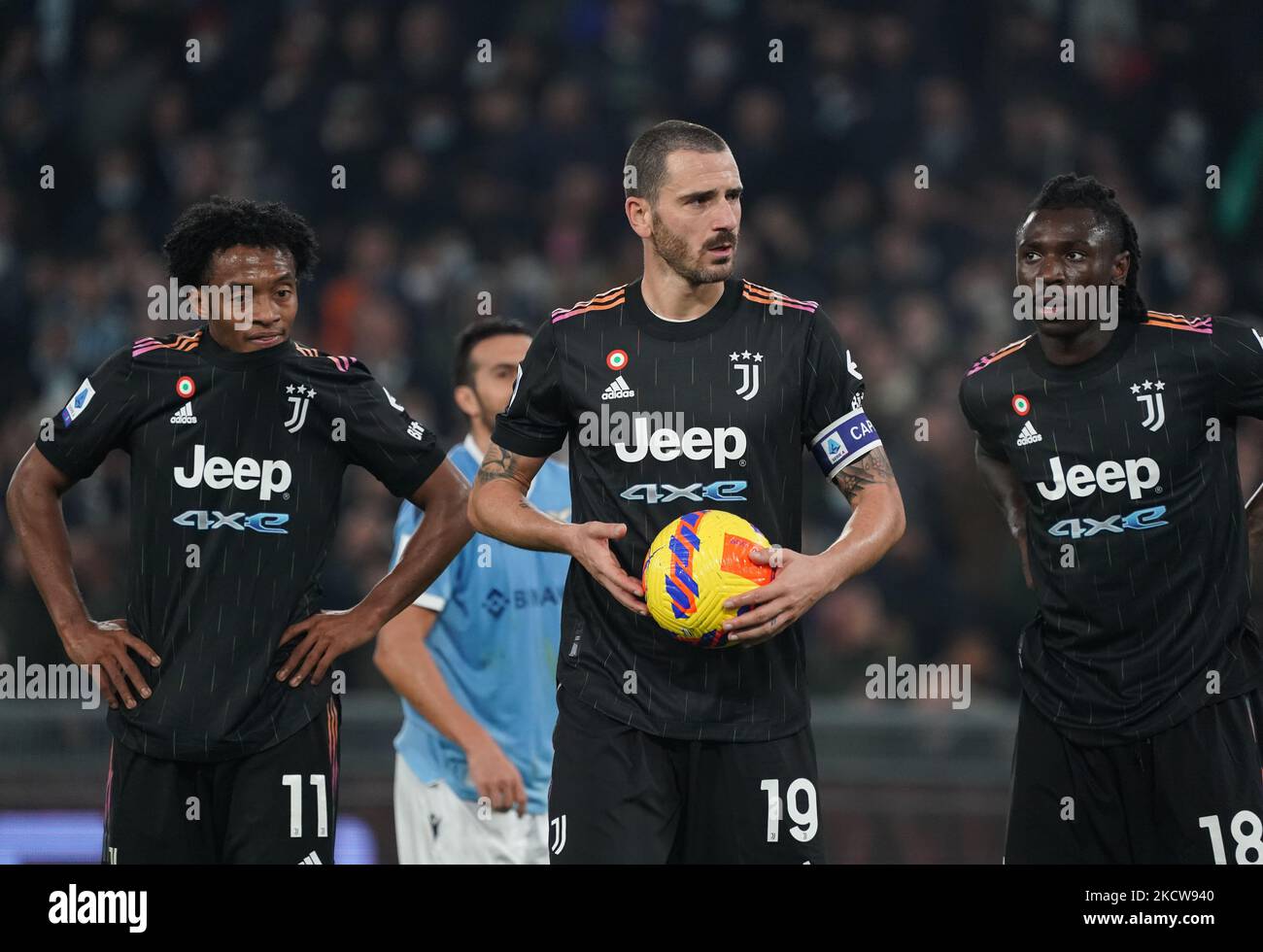 Leonardo Bonucci vom FC Juventus während des Spiels der SS Lazio und des FC Juventus am 20. November 2021 im Stadion „Olimpico“ in Roma, Italien (Foto: Gabriele Maricchiolo/NurPhoto) Stockfoto