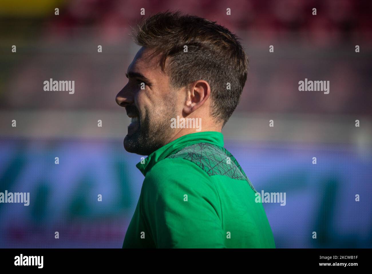 Micai Alessandro Reggina Porträt während der italienischen Fußball-Meisterschaft Liga BKT Reggina 1914 gegen US Cremonese am 21. November 2021 im Stadio Oreste Granillo in Reggio Calabria, Italien (Foto von Valentina Giannettoni/LiveMedia/NurPhoto) Stockfoto