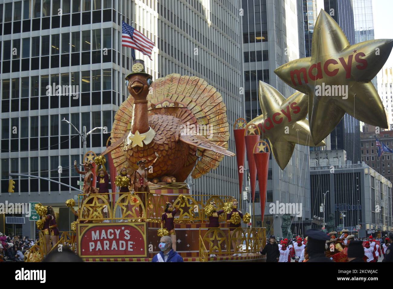 Die Macy's Thanksgiving Day Parade 95. am 25. November 2021 in New York City. (Foto von Deccio Serrano/NurPhoto) Stockfoto