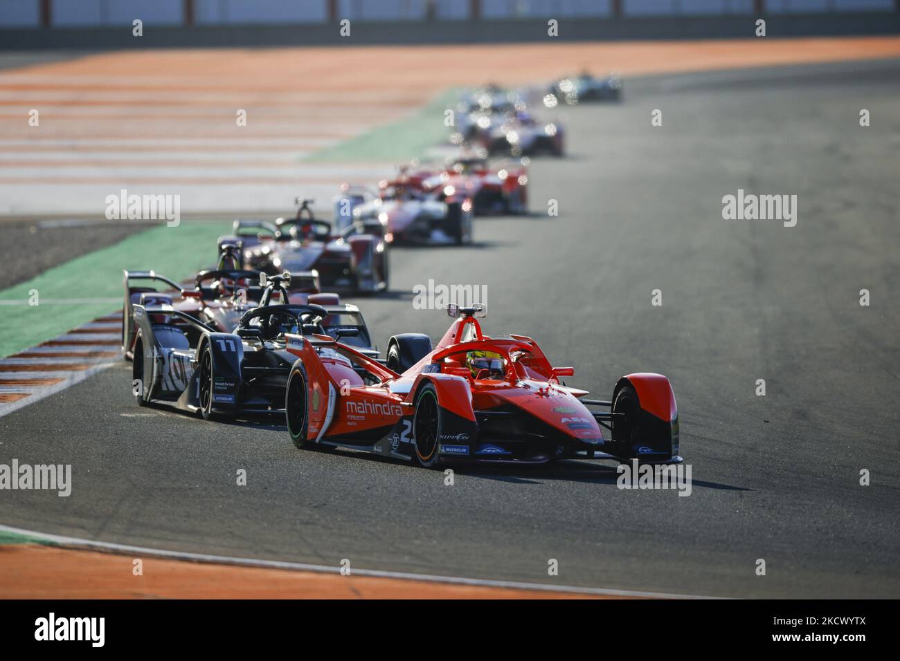 Während des ABB Formel E-Vorsaison-Tests auf dem Circuit Ricardo Tormo in Valencia am 30. November in Spanien. (Foto von Xavier Bonilla/NurPhoto) Stockfoto