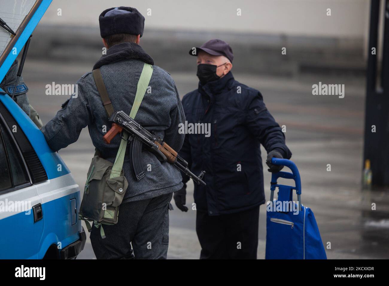 Am 13. Dezember 2021 jährt sich zum 40.. Mal die Erklärung des Kriegsrechts in Polen. Am 13. Dezember 1981 erklärte General Wojciech Jaruzelski in Polen das Kriegsrecht - später gestürzt durch Solidarität. (Foto von Krzysztof Zatycki/NurPhoto) Stockfoto
