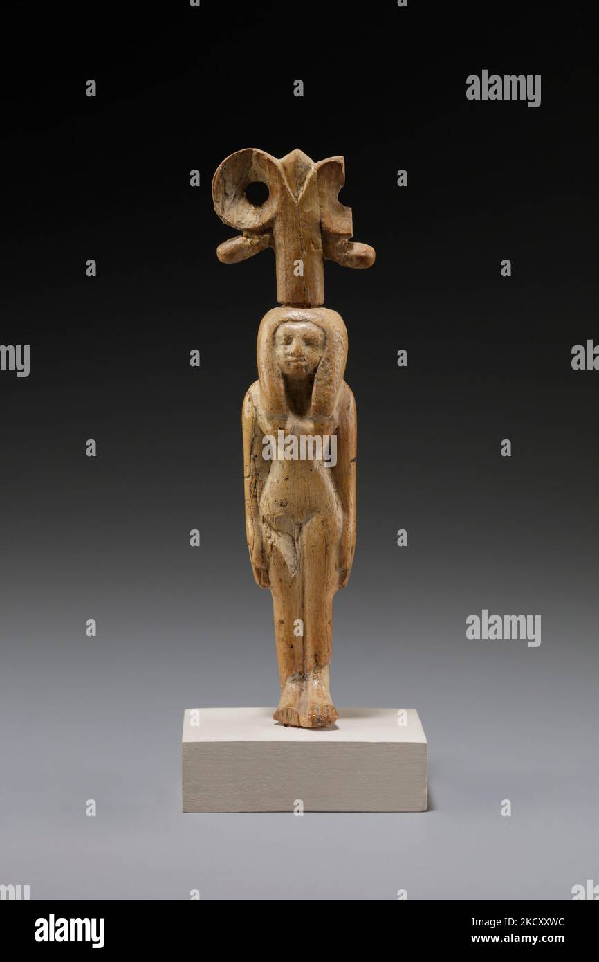 Ägypten - Göttin von Unterägypten ca. 1550–1295 v. Chr. Neues Königreich Stockfoto