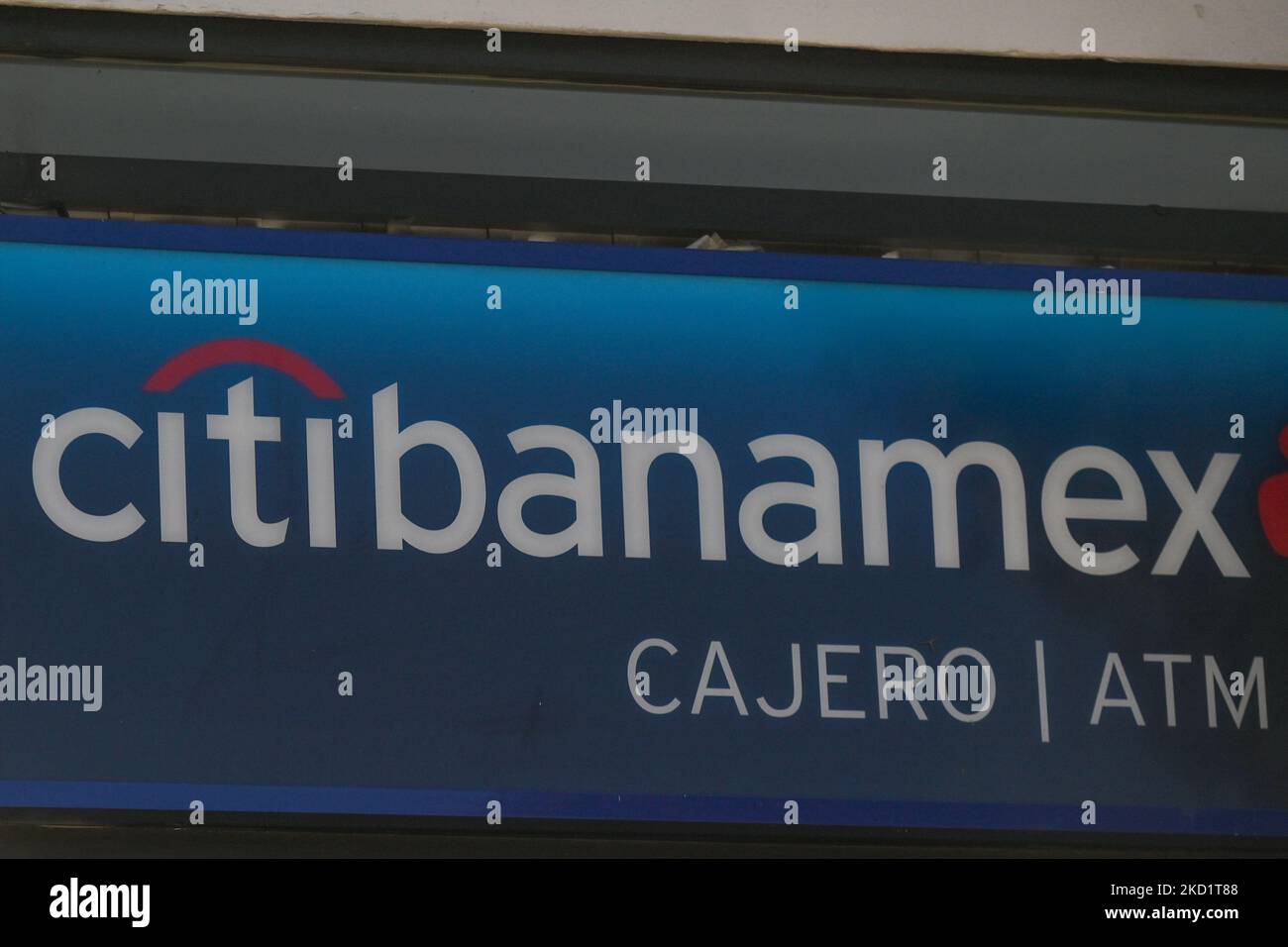 Citibanamex ATM gesehen in San Cristobal de las Casas,. Am Mittwoch, den 2. Februar 2022, in San Cristobal de las Casas, Chiapas, Mexiko. (Foto von Artur Widak/NurPhoto) Stockfoto