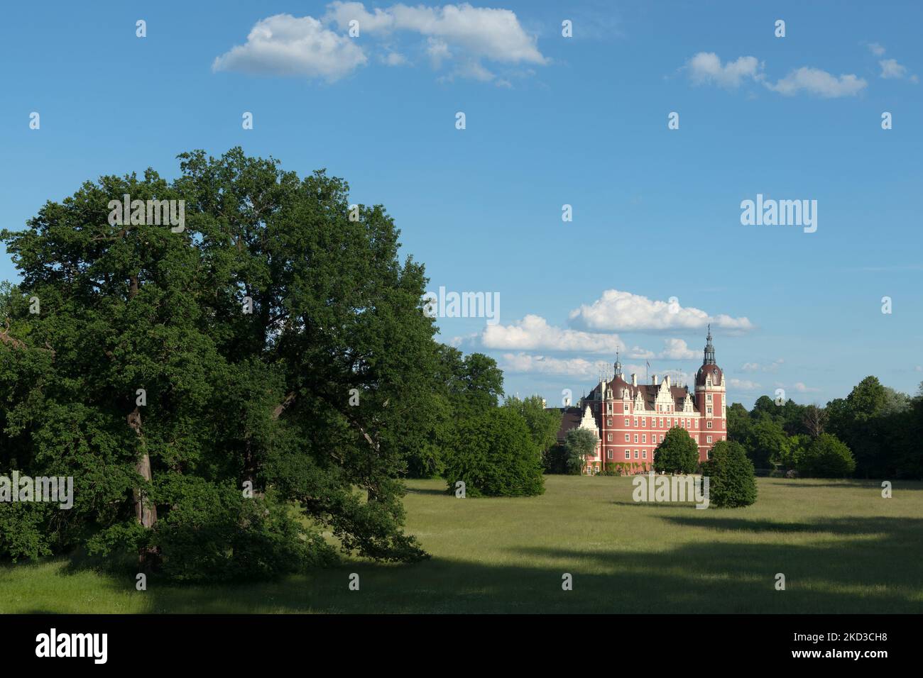 Schloss Muskau und Park, Bad Muskau, Deutschland Stockfoto