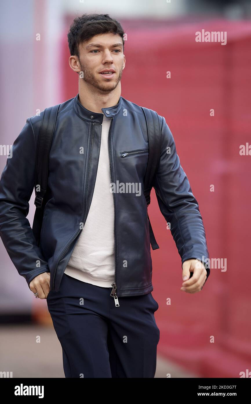 Pierre Gasly aus Frankreich und die Scuderia AlphaTauri während des dritten Tages von F1 Tests auf dem Circuit de Barcelona-Catalunya am 24. Februar 2022 in Barcelona, Spanien. (Foto von Jose Breton/Pics Action/NurPhoto) Stockfoto