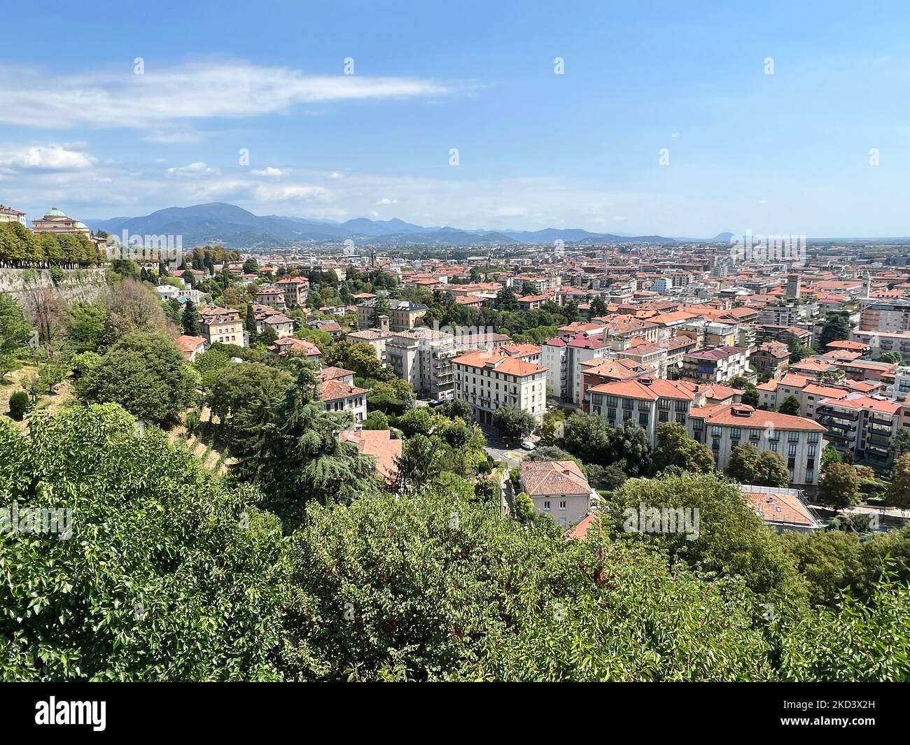 Unterstadt, Bergamo, Italien Stockfoto