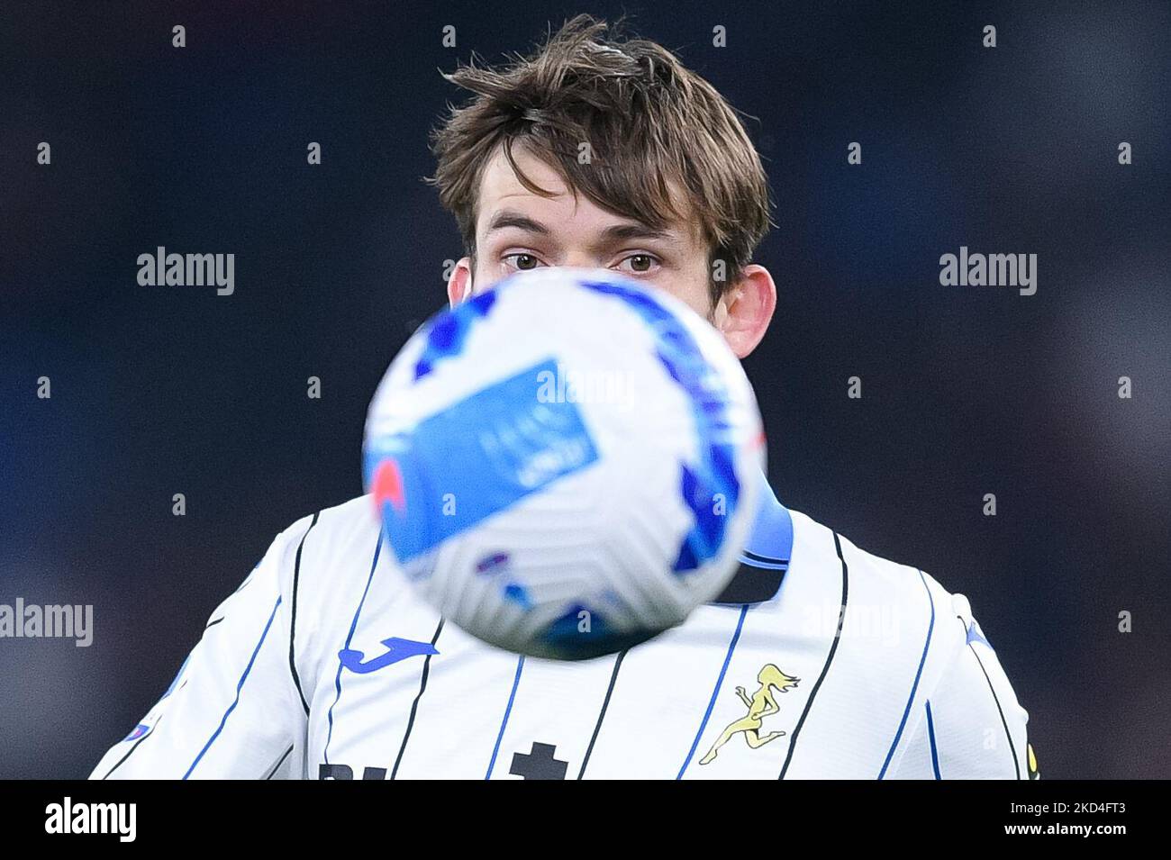 Marten de Roon von Atalanta BC während der Serie A Match zwischen AS Roma und Atalanta BC Calcio im Stadio Olimpico, Rom, Italien am 5. März 2022. (Foto von Giuseppe Maffia/NurPhoto) Stockfoto