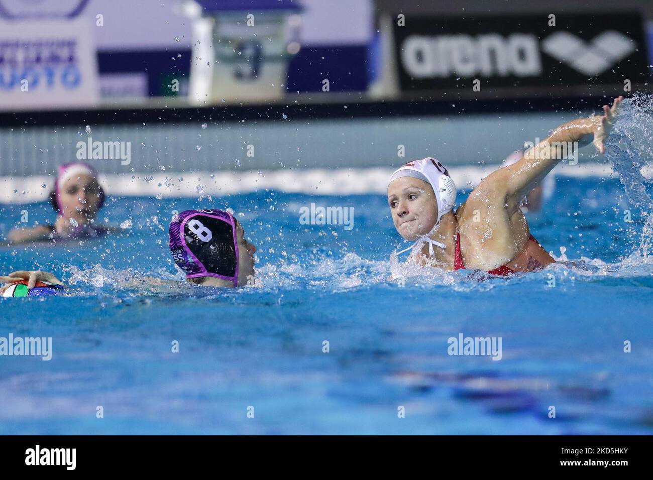 SC La Roche (SIS Roma) während des italienischen Wasserballspiels SIS Roma gegen CSS Verona am 19. März 2022 im Polo Acquatico Frecciarossa in Rom, Italien (Foto: Luigi Mariani/LiveMedia/NurPhoto) Stockfoto