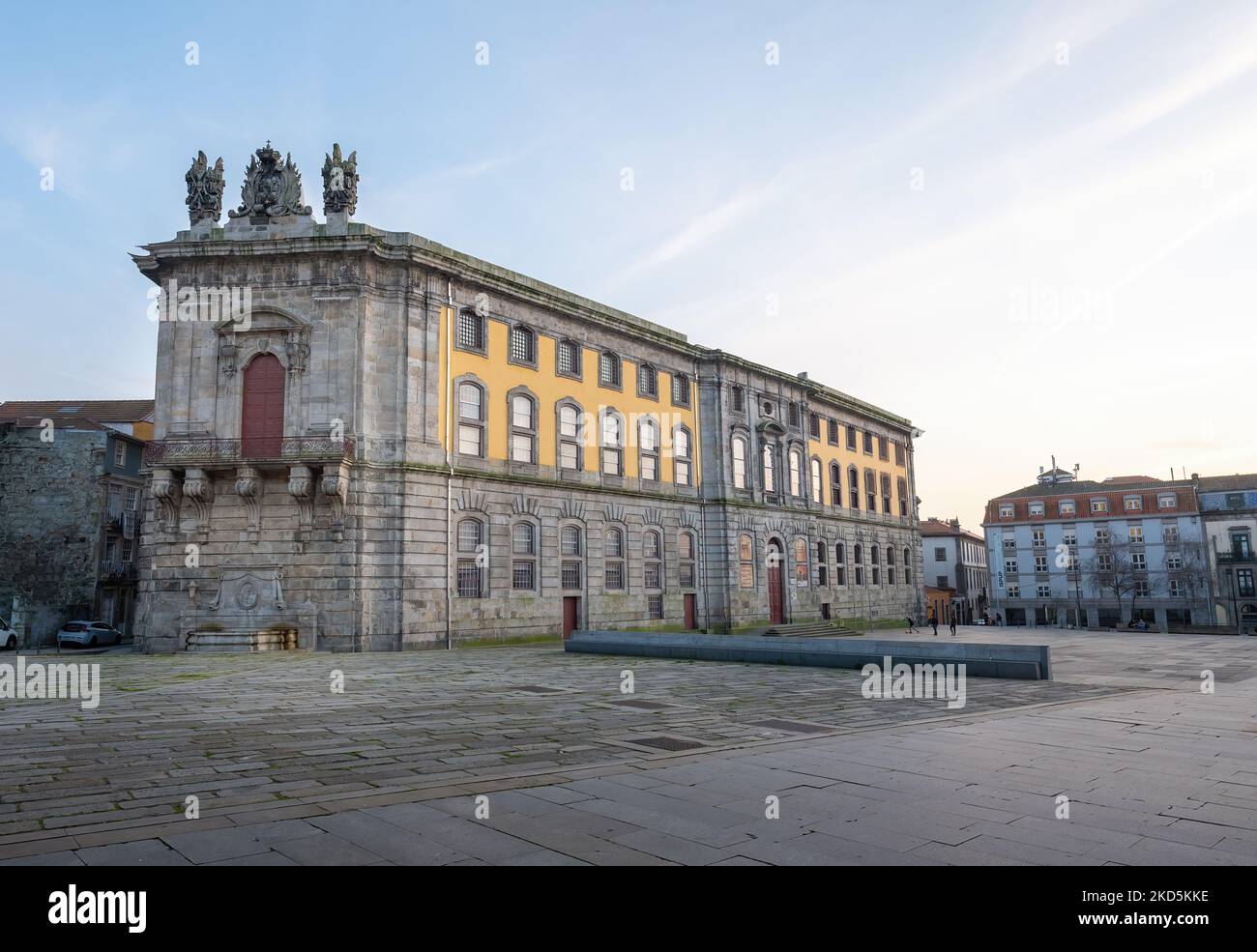 Portugiesisches Zentrum für Fotografie ehemaliges Gefängnisgebäude (Cadeia da Relacao) - Porto, Portugal Stockfoto