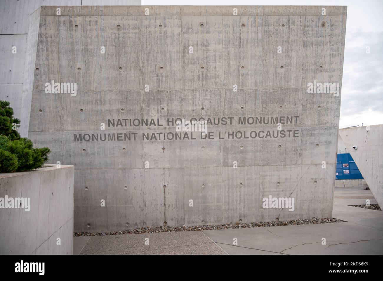 Ottawa, Ontario - 20. Oktober 2022: Das National Holocaust Monument in Ottawa, Ontario im Herbst. Stockfoto