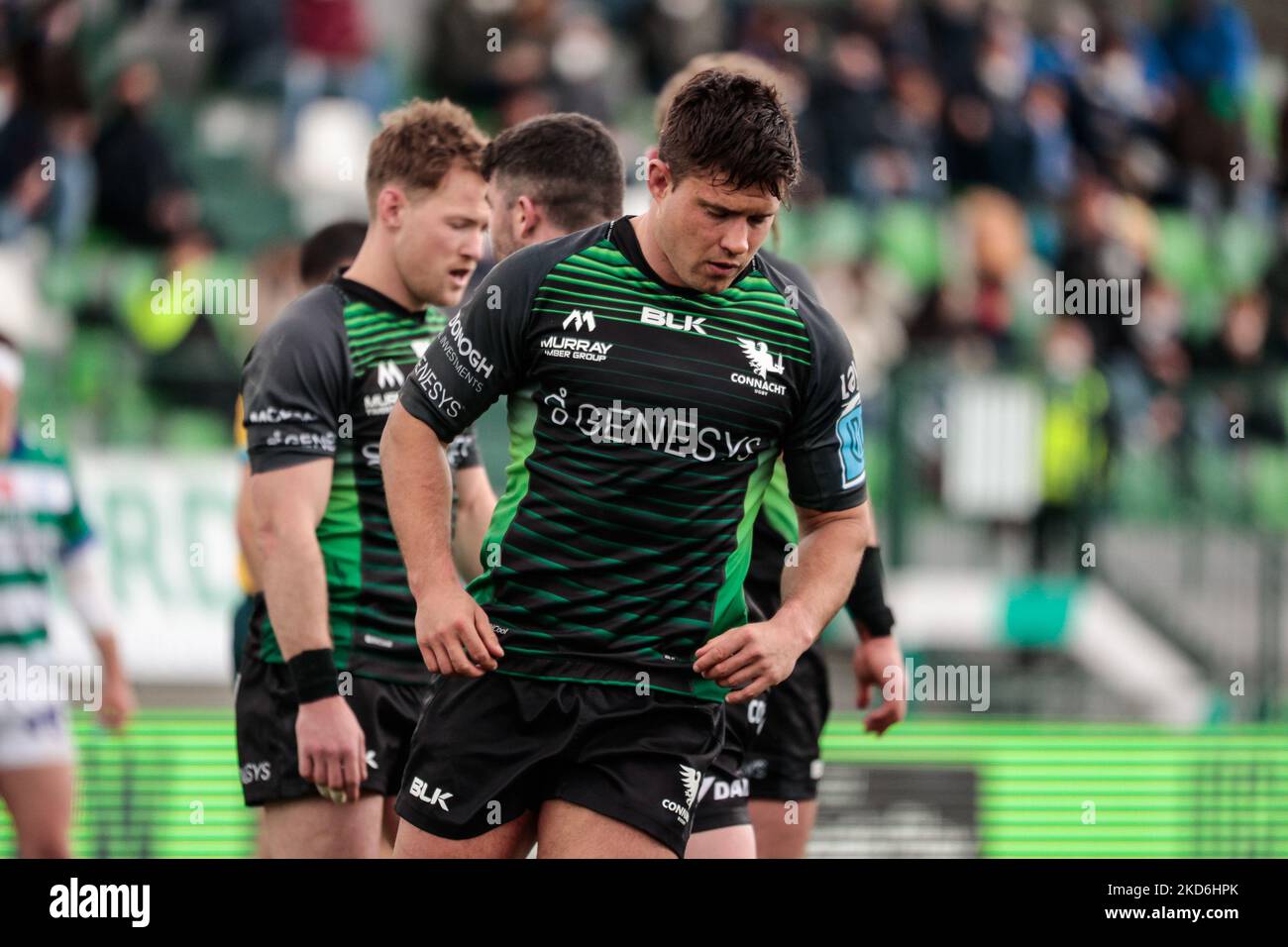 Dave Heffernan (Connacht Rugby) während des Spiels der Vereinigten Rugby-Meisterschaft Benetton Rugby gegen Connacht Rugby am 02. April 2022 im Monigo-Stadion in Treviso, Italien (Foto von Mattia Radoni/LiveMedia/NurPhoto) Stockfoto