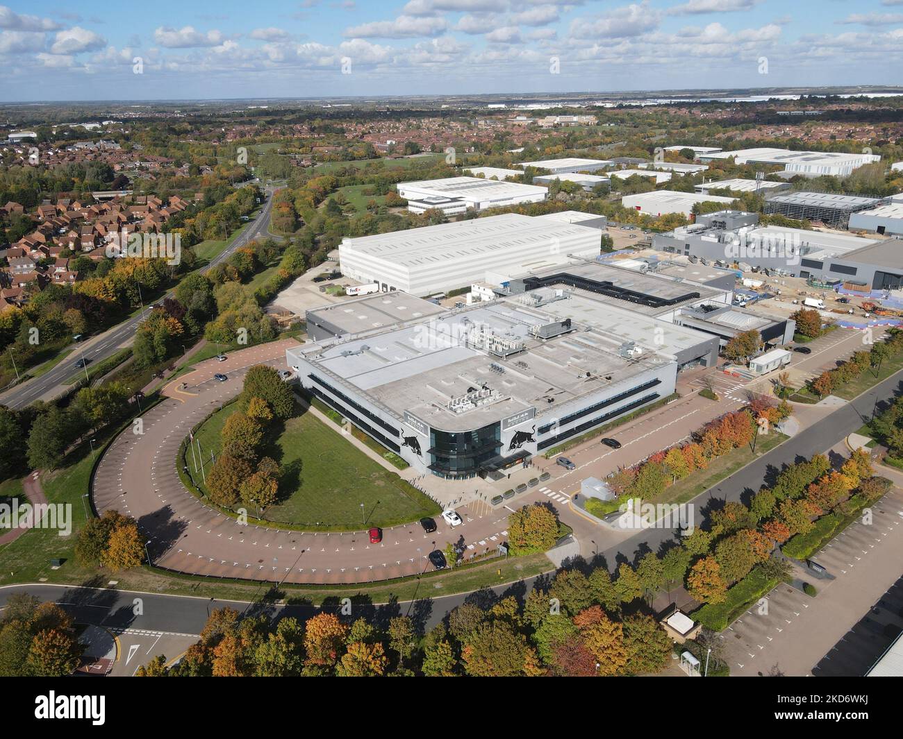 RED BULL RACING HQ IN MILTON KEYNES Stockfoto