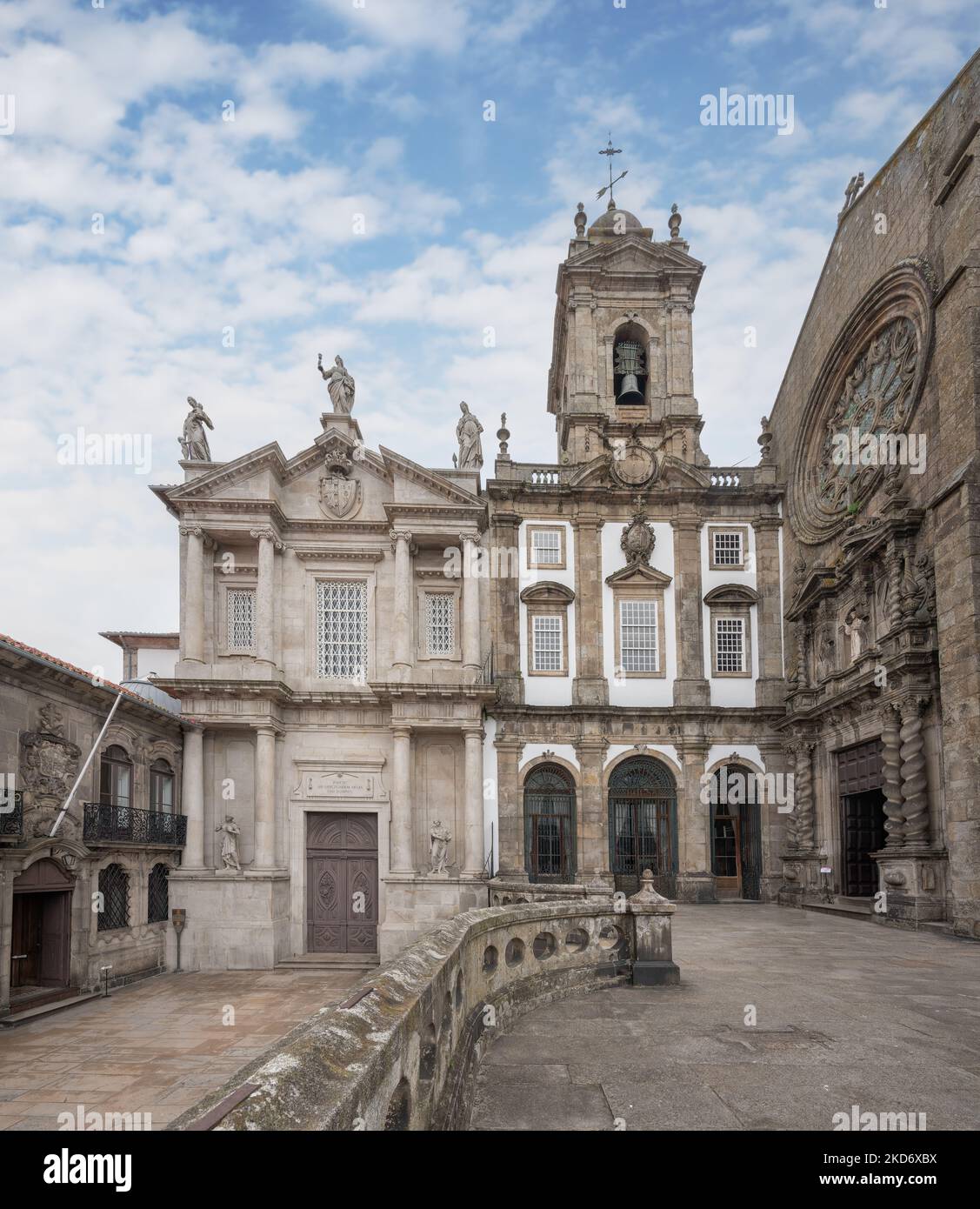 Kirche von Sao Francisco (Kirche des Heiligen Franziskus) - Porto, Portugal Stockfoto