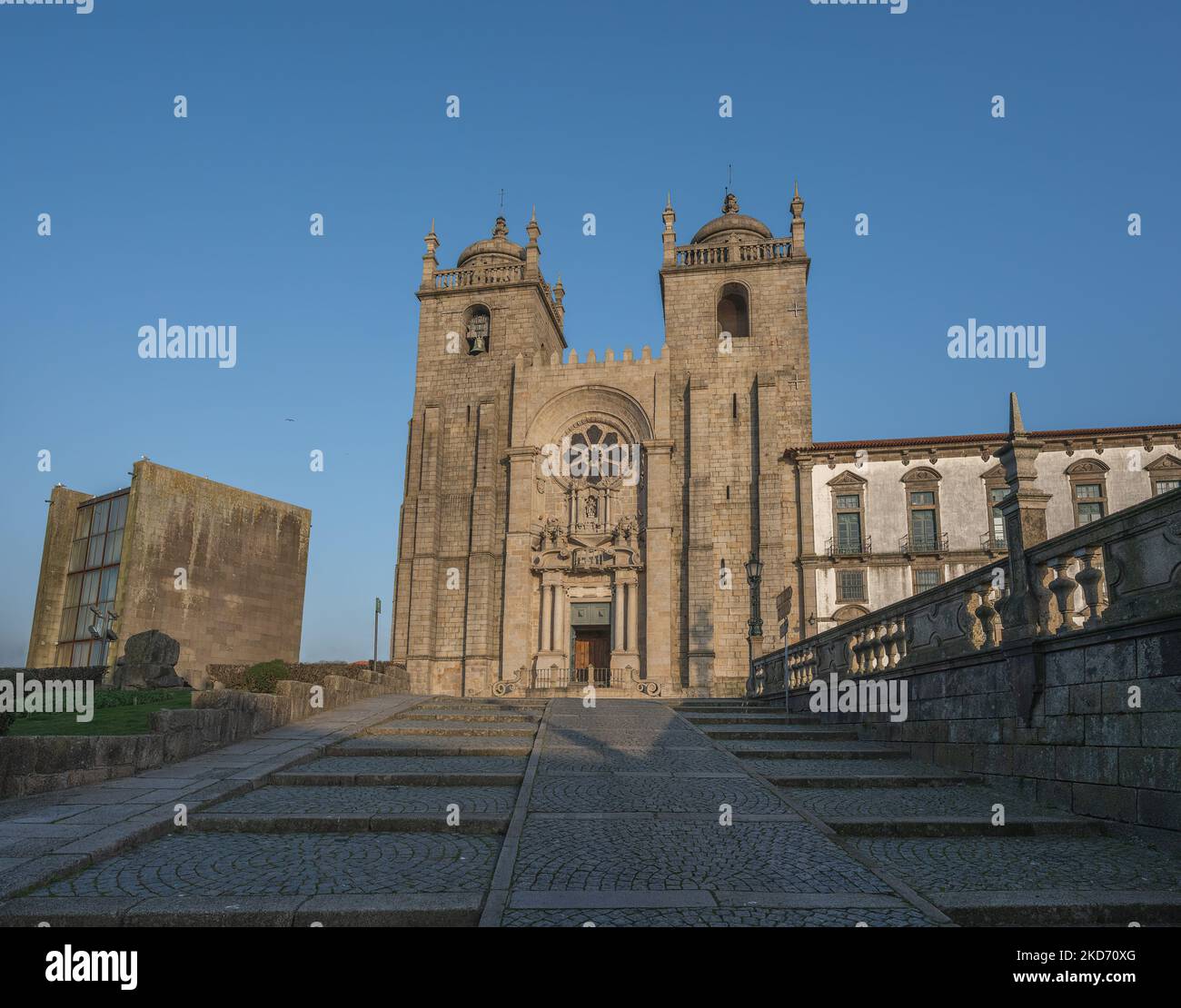 Die Kathedrale von Porto (Se do Porto) - Porto, Portugal Stockfoto