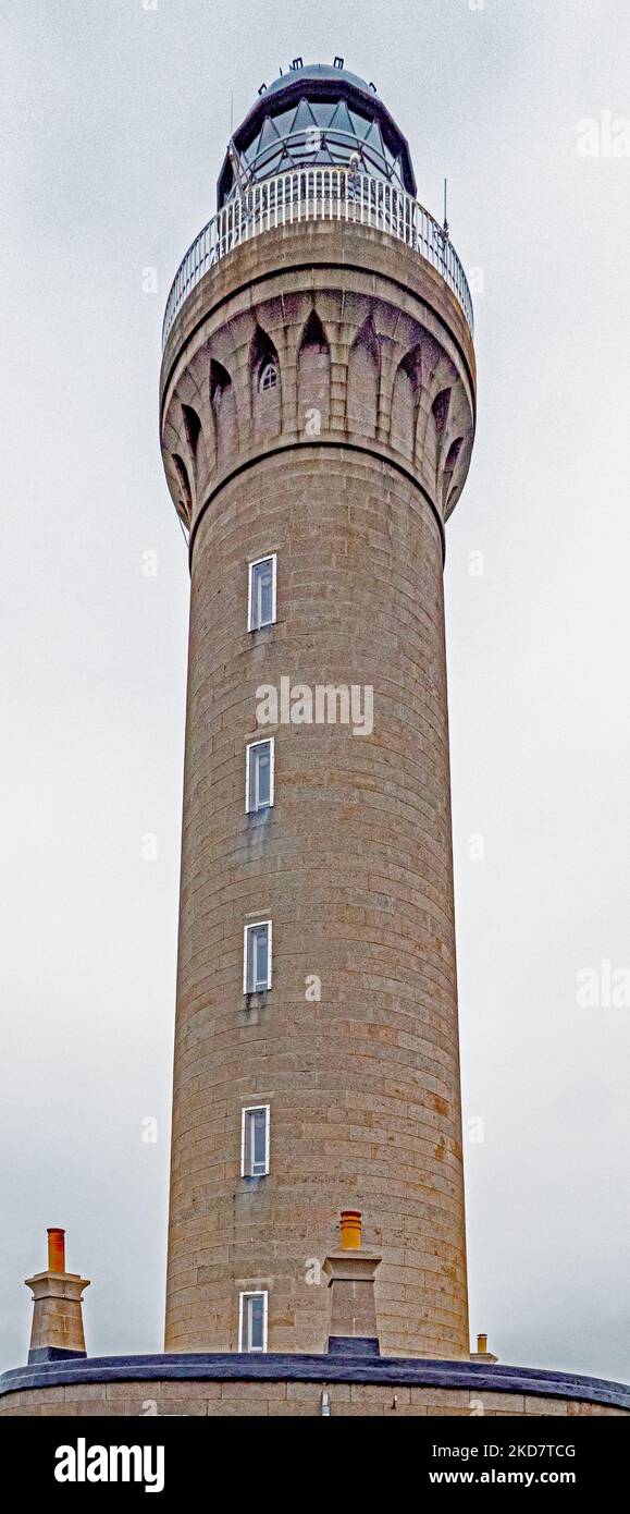 Ardnamutchan Leuchtturm der westlichste Punkt auf dem britischen Festland Stockfoto