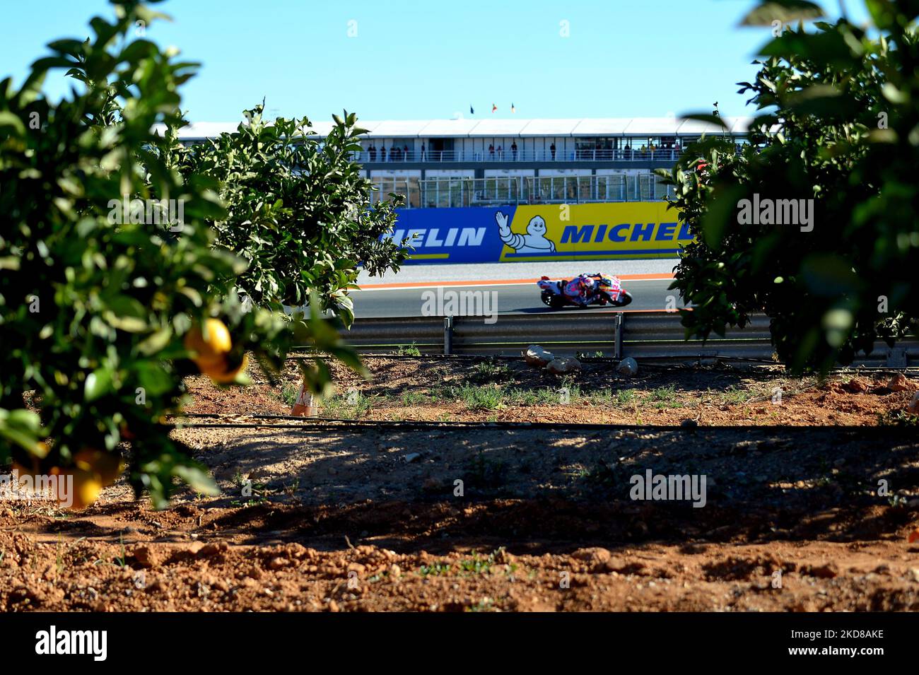 Valencia, Spanien. 05. Nov, 2022. Details Rennstrecke ricardo tormo valencia motogp während 2022 MotoGP Spanien Grand Prix - Gran Premio Motul de la Comunitat Valenciana - Qualifying and Details Circuit Ricardo Tormo, MotoGP World Championship in Valencia, Spanien, November 05 2022 Credit: Independent Photo Agency/Alamy Live News Stockfoto
