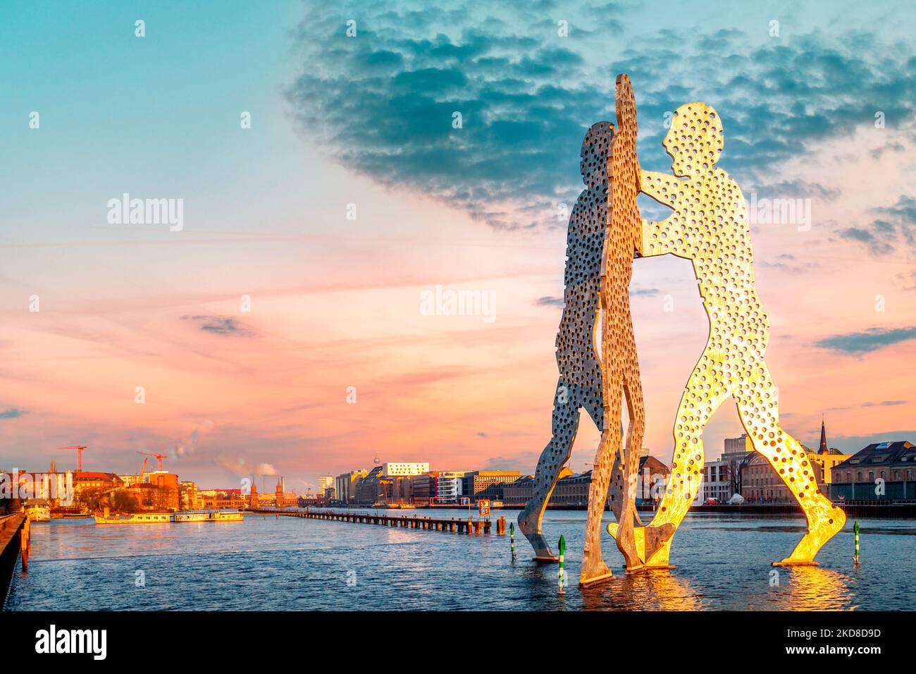 Molecule Man, Berlin, Deutschland Stockfoto