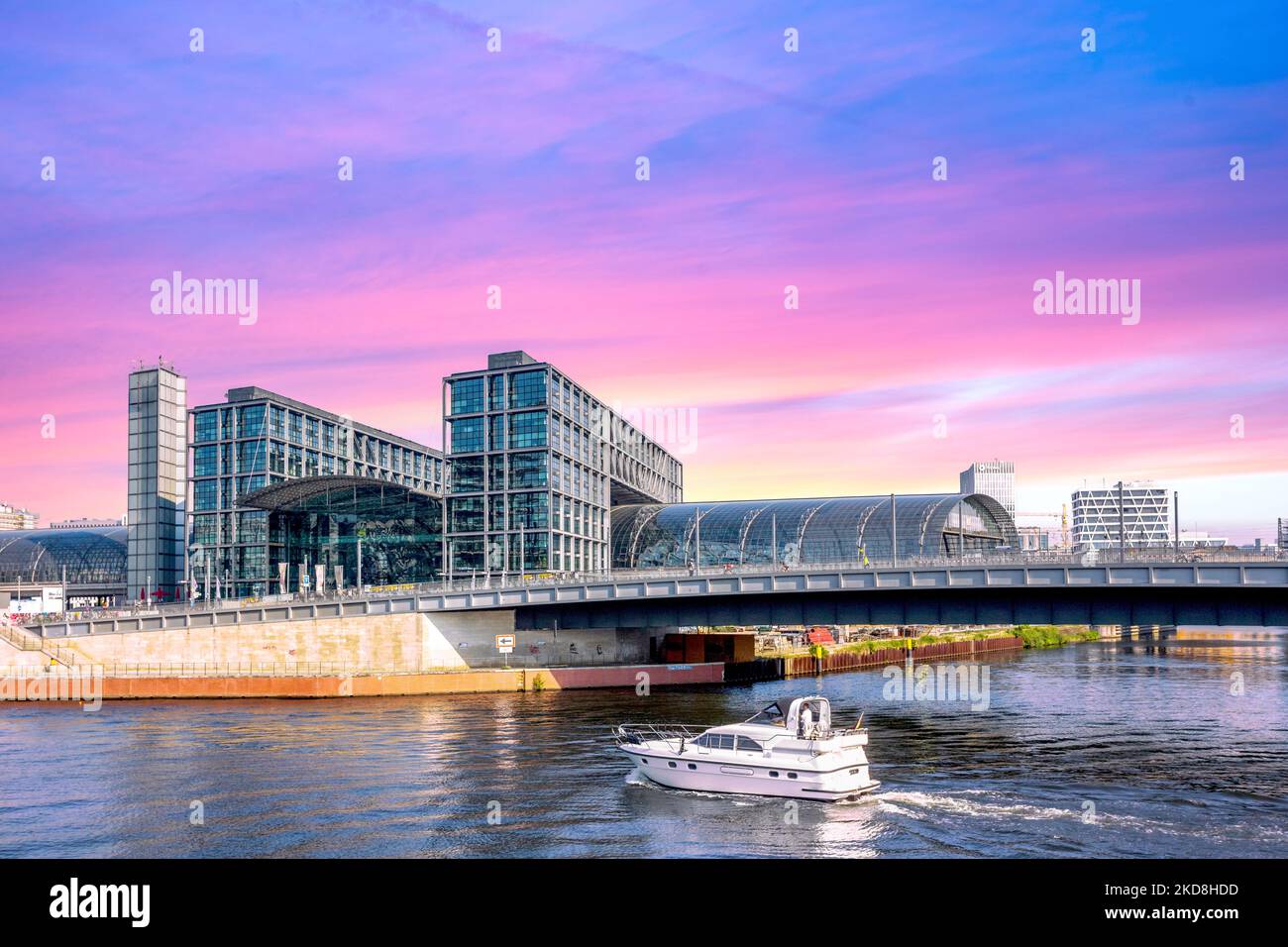 Hauptbahnhof, Berlin, Deutschland Stockfoto