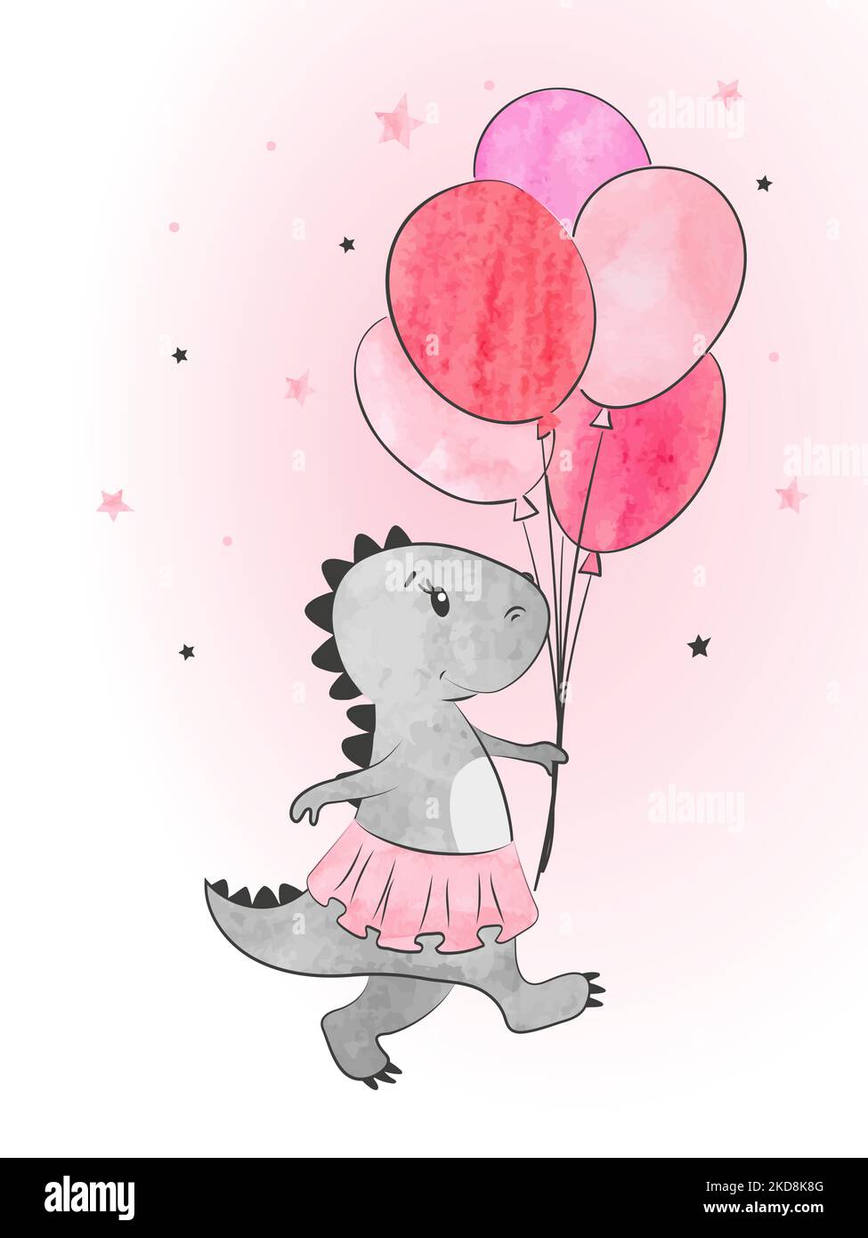 Mummysaurus Geburtstagskarte – Lustige Rosafarbene Dino-Karte Für Mamas – A5 Mit Pinkem Umschlag, Für Kinder & Kleinkinder