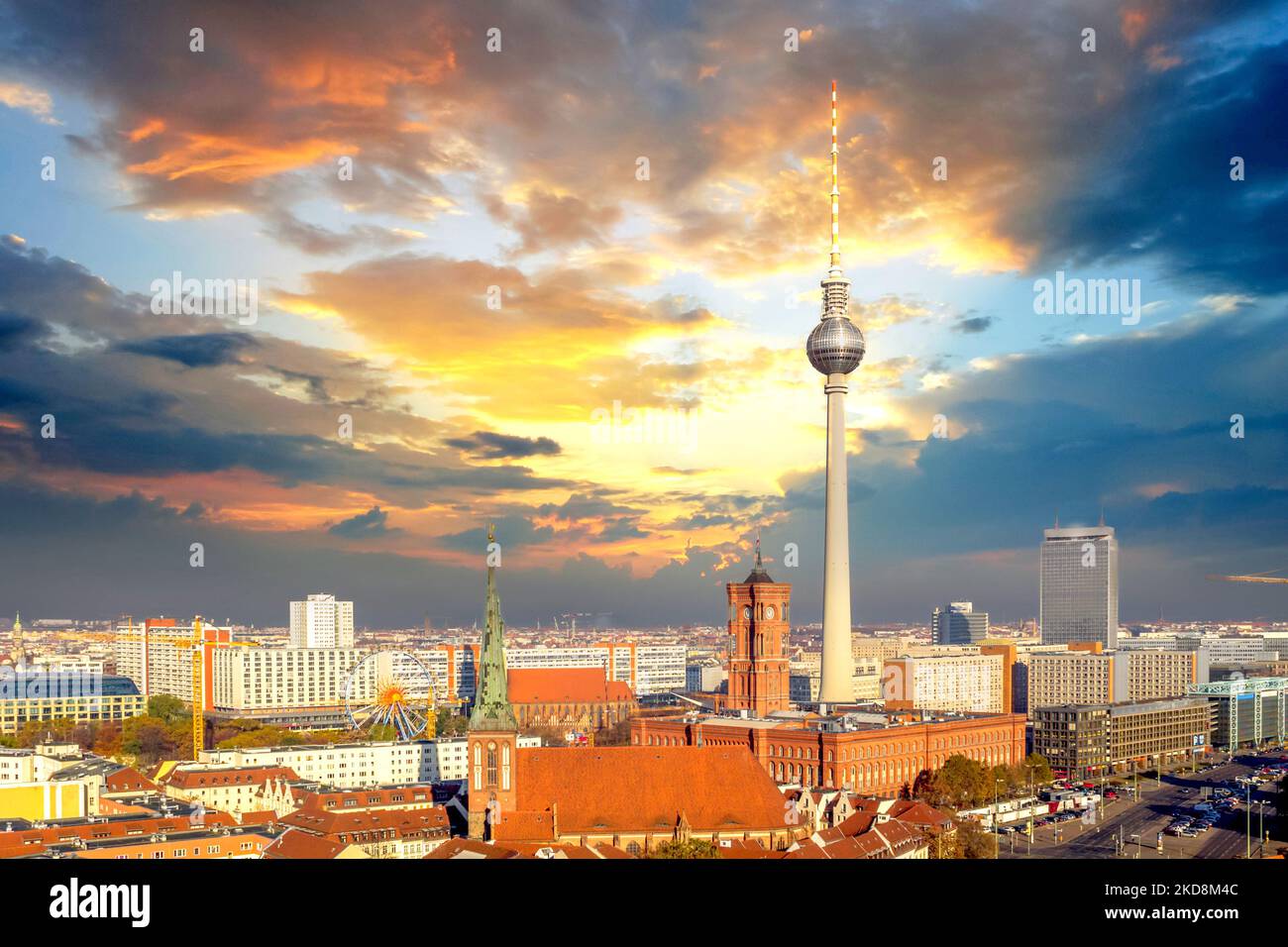 Fernsehturm, Berlin, Deutschland Stockfoto