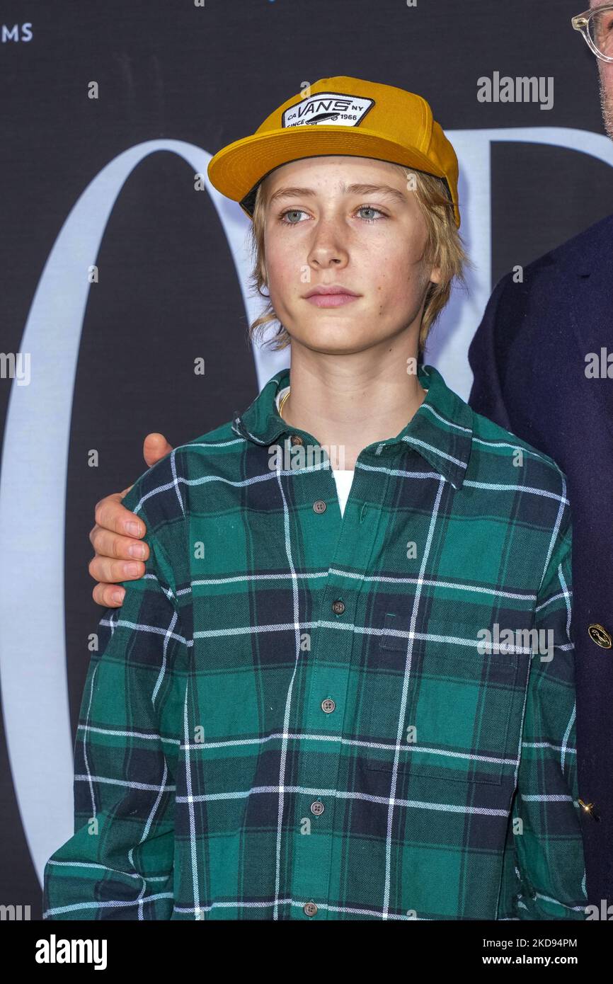 NEW YORK - MAI 03: Alexander Schreiber bei National Geographic Documentary Films' WE FEED PEOPLE New York Premiere im SVA Theater am 03. Mai 2022 in New York City. Wir füttern Menschen-Streams auf Disney+ am 27. Mai. (Foto von John Nacion/NurPhoto) Stockfoto