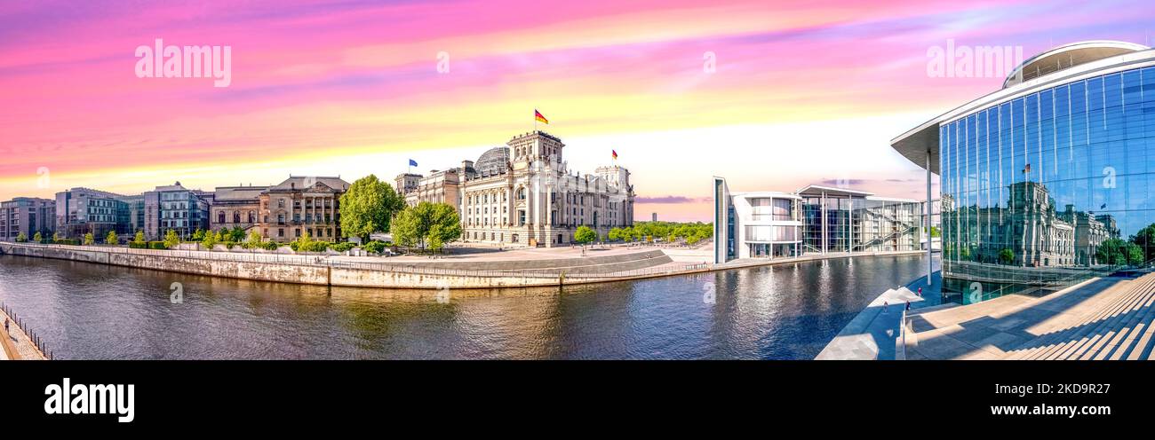 Reichstag, Berlin, Deutschland Stockfoto