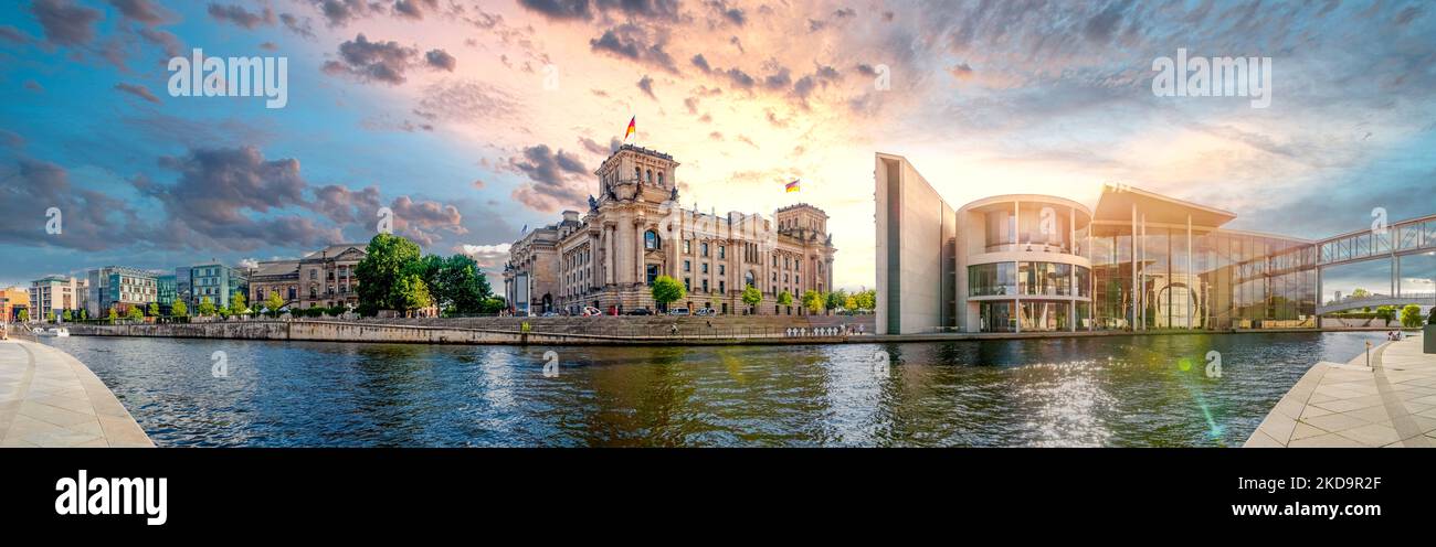 Reichstag, Berlin, Deutschland Stockfoto