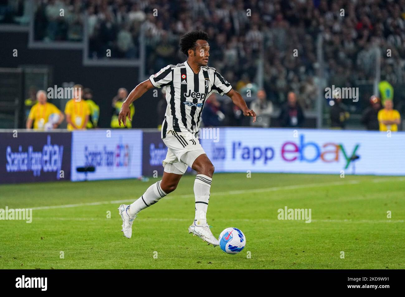 Juan Cuadrado von Juventus FC während des FC Juventus gegen den FC Internazionale, Coppa Italia Finale, im Stadio Olimpico am 11.. Mai 2022. (Foto von Alessio Morgese/NurPhoto) Stockfoto