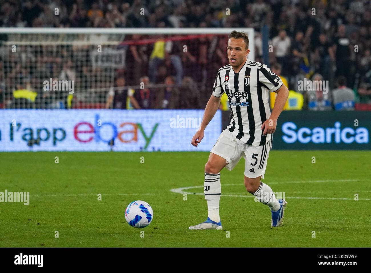 Arthur von Juventus FC während des FC Juventus gegen den FC Internazionale, Coppa Italia Finale, im Stadio Olimpico am 11.. Mai 2022. (Foto von Alessio Morgese/NurPhoto) Stockfoto