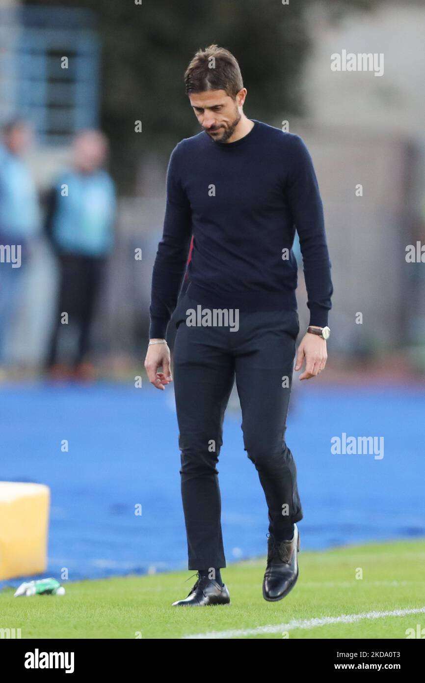 Empoli, Italien. 05.. November 2022. Alessio Dionisi (US Sassuolo) während Empoli FC vs US Sassuolo, italienische Fußballserie A Spiel in Empoli, Italien, November 05 2022 Quelle: Independent Photo Agency/Alamy Live News Stockfoto