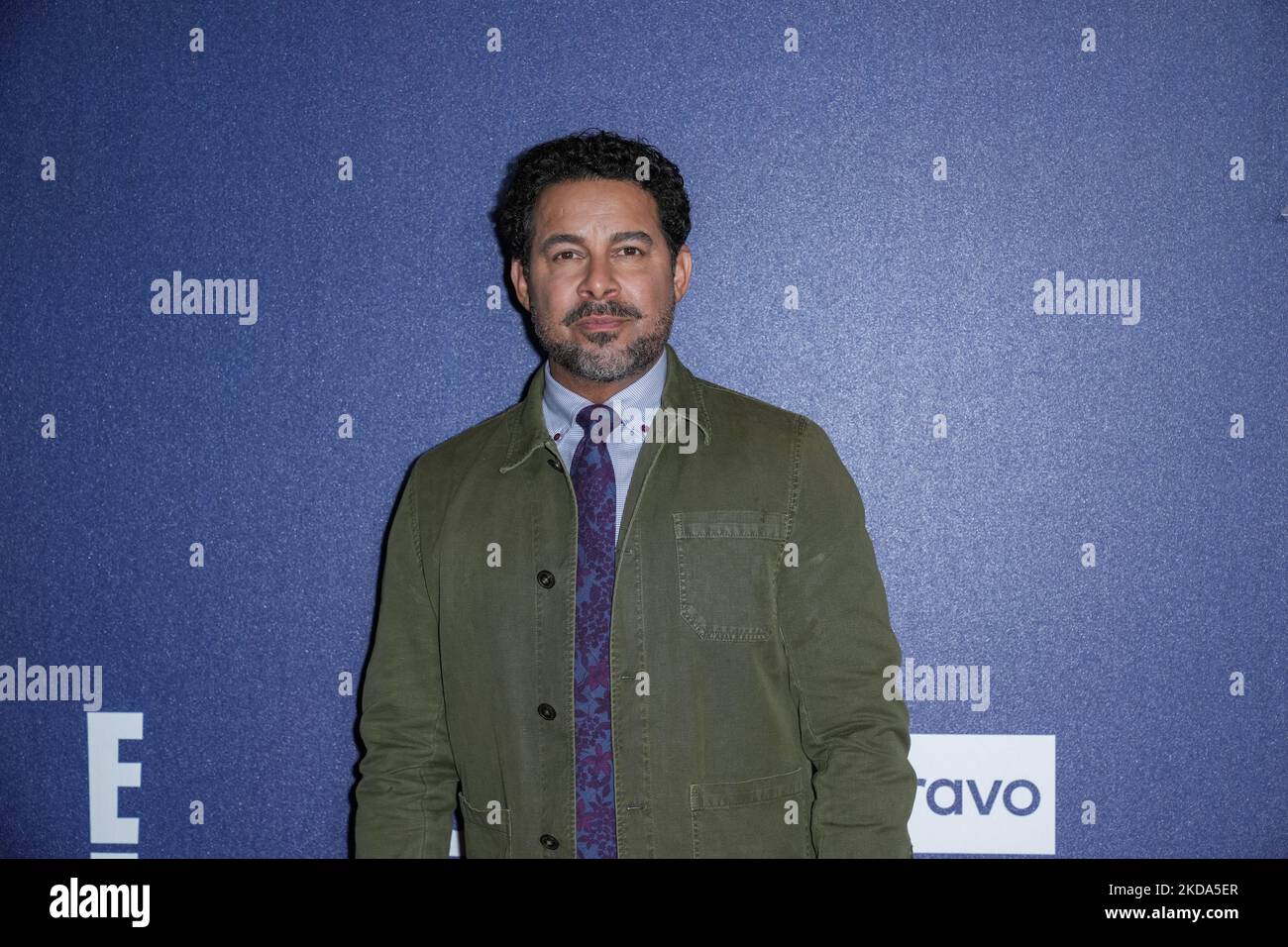 NEW YORK, NEW YORK – 16. MAI: Jon Huertas nimmt am 16. Mai 2022 an der NBCUniversal Upfront 2022 im Mandarin Oriental Hotel in New York City Teil. (Foto von John Nacion/NurPhoto) Stockfoto