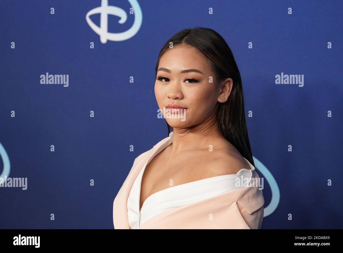 NEW YORK, NEW YORK - 17. MAI: Suni Lee nimmt am 17. Mai 2022 2022 an der ABC Disney im Basketball City - Pier 36 - South Street in New York City Teil. (Foto von John Nacion/NurPhoto) Stockfoto