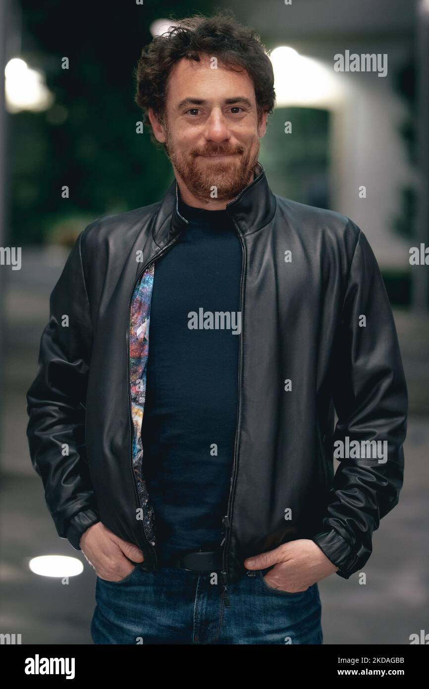 Elio Germano nimmt am 08. Mai 2022 im Maxxi Museum in Rom an einer