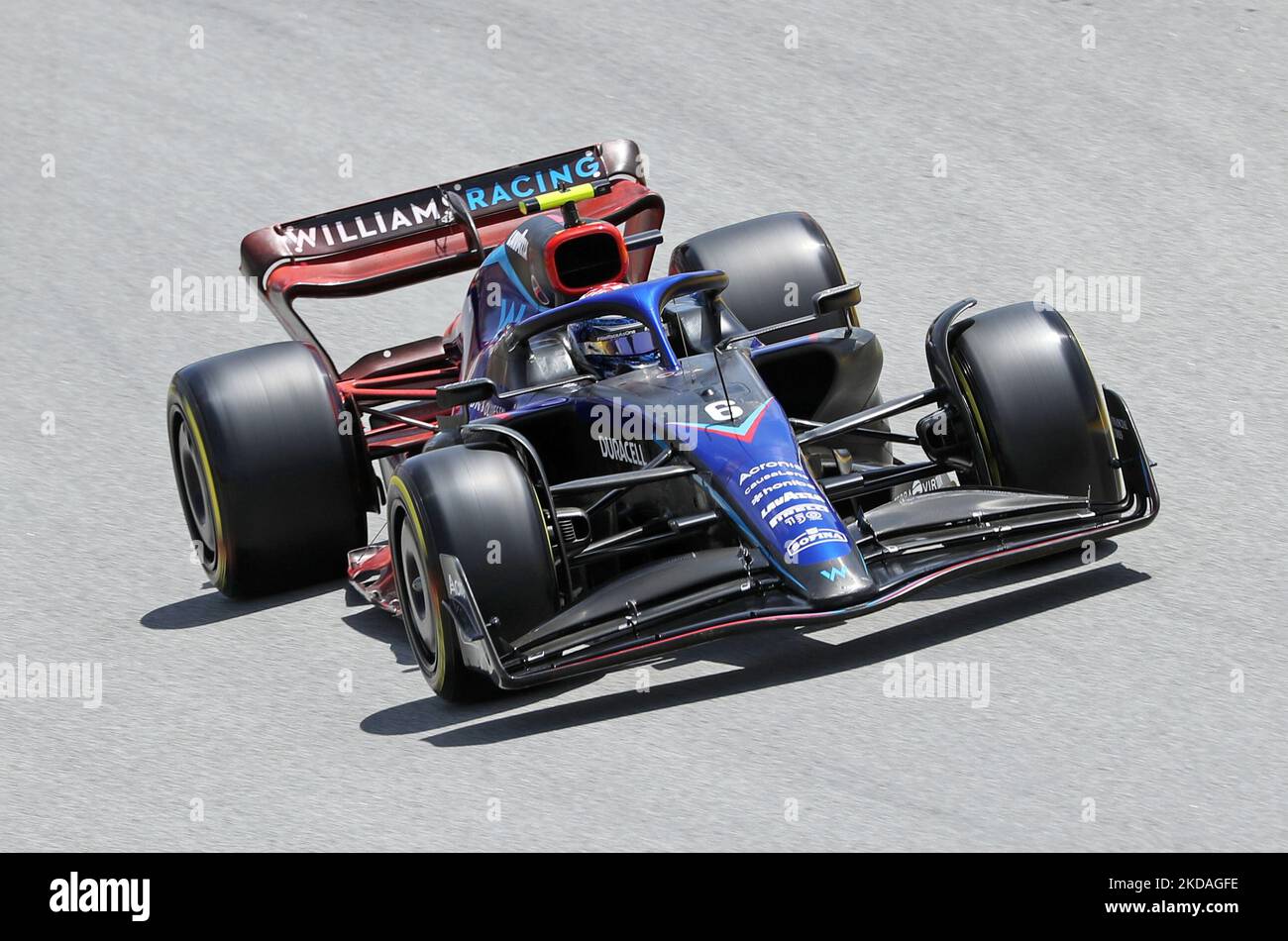 Nichola Latifis Williams beim Training 1 des Formel 1 Pirelli GP von Spanien, das am 20.. Mai 2022 auf dem Circuit de Barcelona Catalunya in Barcelona stattfand. -- (Foto von Urbanandsport/NurPhoto) Stockfoto