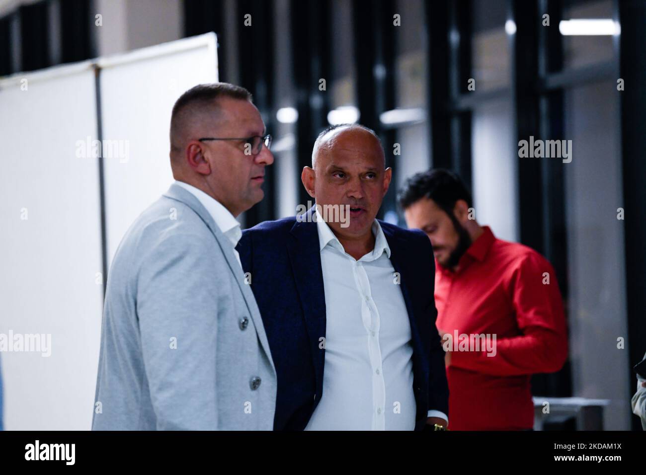 Florin Prunea, ehemaliger Torwart von Dinamo am Ende des FC Universitatea Cluj gegen Dinamo Bucuresti, 21. Mai 2022, umstritten im Cluj Arena Stadium, Cluj Napoca (Foto: Flaviu Buboi/NurPhoto) Stockfoto