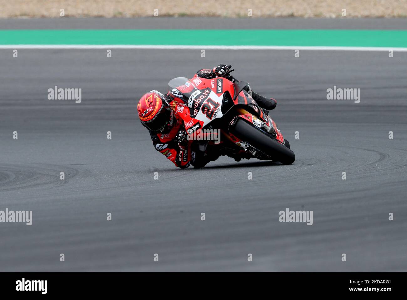 Der Italiener Michael Ruben Rinaldi aus Aruba.IT Racing - Ducati ...