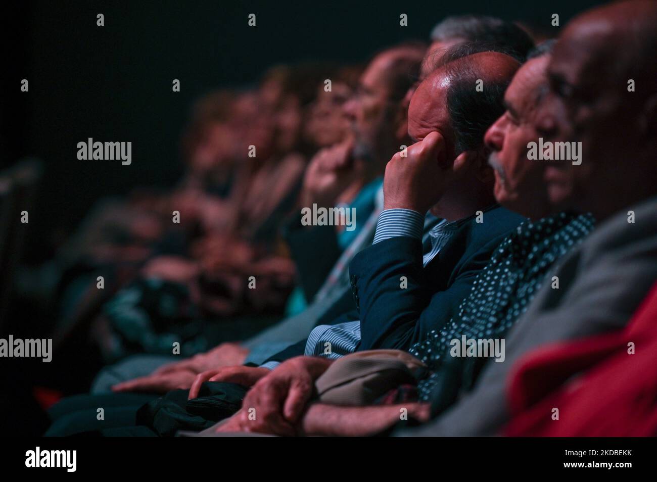 Teilnehmer der Transatlantyk Award Gala 2022 auf dem Weltkongress der Übersetzer der polnischen Literatur 5.. Am Freitag, den 03. Juni 2022, in Krakau, Polen. (Foto von Artur Widak/NurPhoto) Stockfoto