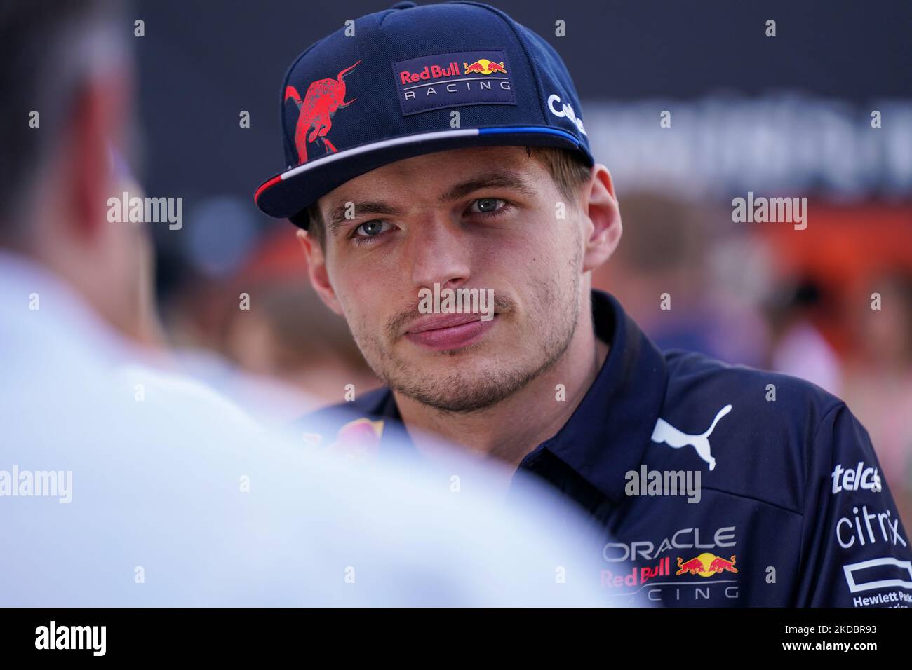 Max Verstappen aus Holland fährt den (1) Oracle Red Bull Racing RB18 ...