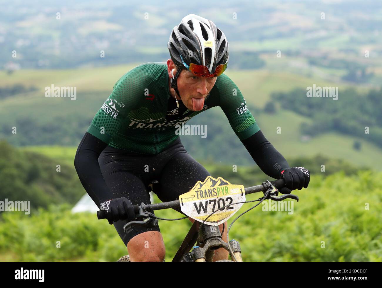 Höhepunkte der Transpyr 2022, die zwischen dem 11. Und 18. Juni 2022 stattfand und die Pyrenäen von Küste zu Küste zwischen Saint Jean de Luz und Roses durchquerte. -- (Foto von Urbanandsport/NurPhoto) Stockfoto