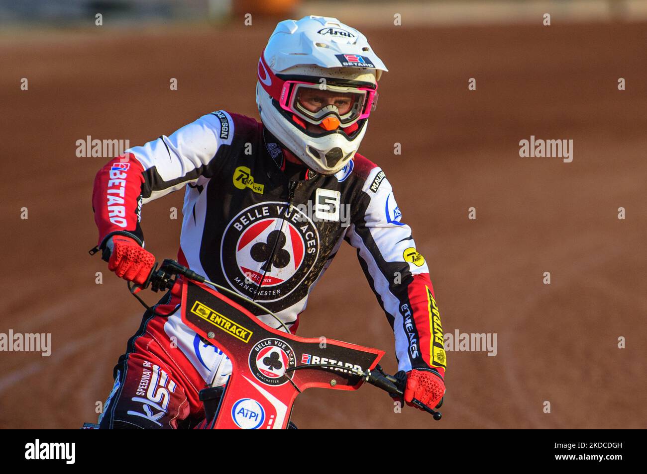 Max Fricke von Belle Vue ATPI Aces während des SGB Premiership-Spiels zwischen Wolverhampton Wolves und Belle Vue Aces am Montag, den 20.. Juni 2022, im Monmore Green Stadium in Wolverhampton. (Foto von Ian Charles/MI News/NurPhoto) Stockfoto
