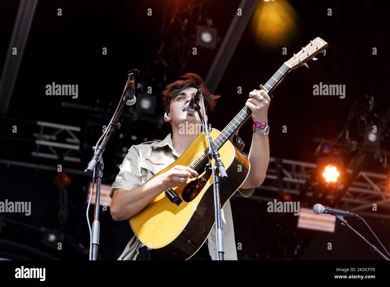 JC Stewart spielt live beim Pinkpop Festival 2022 am 17. Juni 2022 in MegaLand Landgraaf, Niederlande. (Foto von Roberto Finizio/NurPhoto) Stockfoto