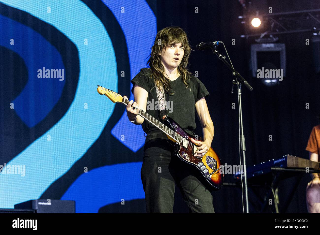 Courtney Barnett spielt live beim Pinkpop Festival 2022 am 18. Juni 2022 in MegaLand Landgraaf, Niederlande. (Foto von Roberto Finizio/NurPhoto) Stockfoto