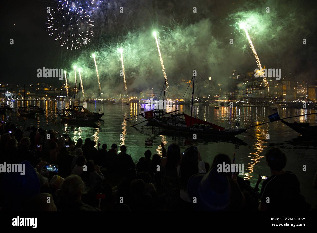 Johannisfest in Porto, Portugal am 23. Juni 2022. (Foto von Emmanuele Contini/NurPhoto) Stockfoto