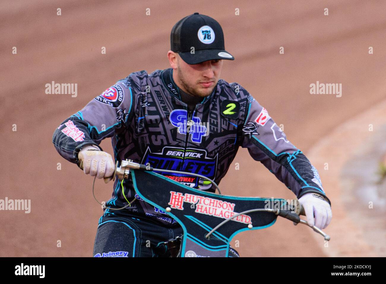 Mason Watson - Berwick Bullets während des Spiels der National Development League zwischen Belle Vue Colts und Berwick Bullets im National Speedway Stadium, Manchester, am Freitag, den 24.. Juni 2022. (Foto von Ian Charles/MI News/NurPhoto) Stockfoto